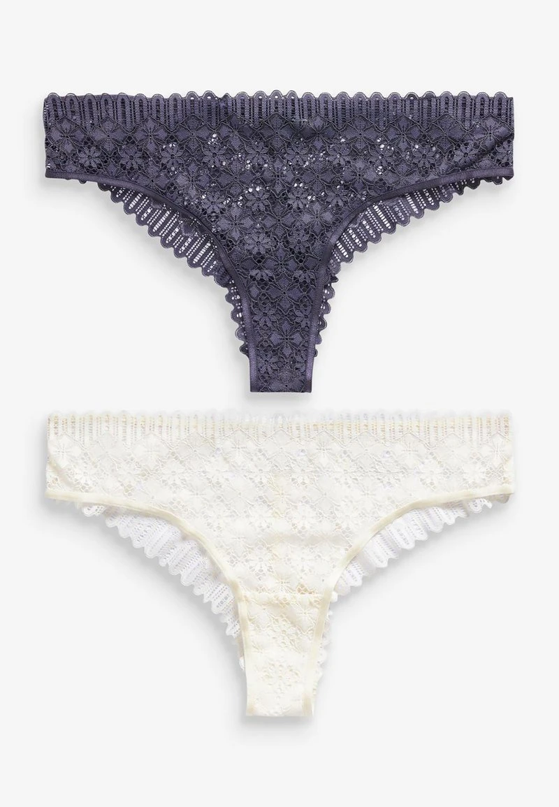 Next Damen 2 PACK - Slip - Blue 1 Next Damen 2 PACK - Slip - Blue