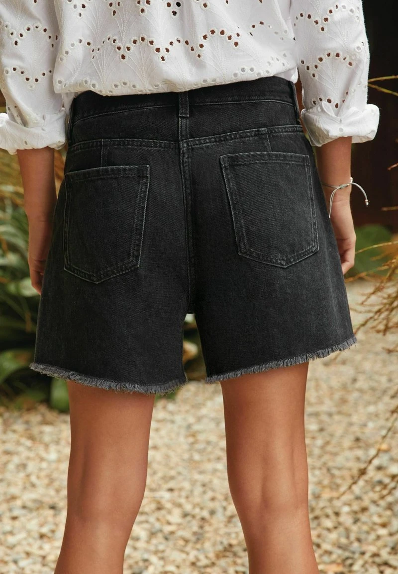 Next Damen Jeans Shorts - Black 2 Next Damen Jeans Shorts - Black – Bild 2