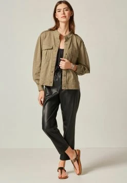 Next Damen SLUB UTILITY - Leichte Jacke - Khaki Green