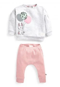Next Kinder BUNNY BALLOON - Sweatshirt - Pink Grey