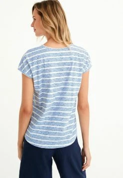 Next Damen SHORT SLEEVE SLUB - T-Shirt Print - Multicoloured -Next Verkäufe 2022 98b1ef018ace413bbe3abbd6902420ba