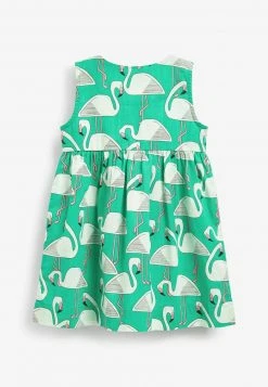 Next Kinder SLEEVELESS - Freizeitkleid - Jade Green Flamingo -Next Verkäufe 2022 9906c2895ed743a5b2eeae75bb0ee881