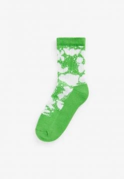Next 5 PACK CUSHIONED FOOTBED - Socken - Green Blue Tie Dye | Kinder -Next Verkäufe 2022 991aa7db6e1341bdb3d361f4e38c5671