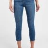 Next Damen Jeans Skinny Fit - Mottled Blue