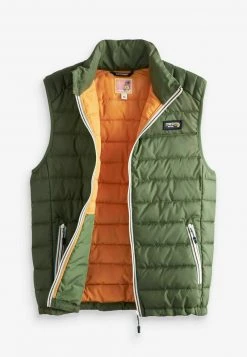 Next Herren SKY SHOWER RESISTANT - Weste - Khaki Green -Next Verkäufe 2022 9925715b694d45a8acd83e0ad9a77947