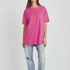 Next Damen OVERSIZED - T-Shirt Basic - Pink