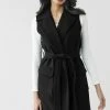 Next Damen SLEEVELESS BELTED - Weste - Black
