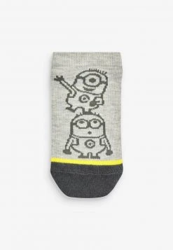 Next Kinder 5 PACK - Socken - Black Grey Yellow Minions -Next Verkäufe 2022 992ad41016ba4f39b2264bcc026d5b76