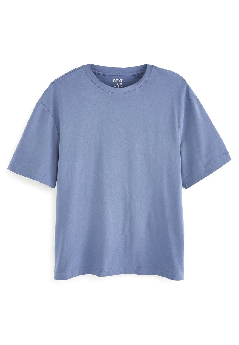 Next Herren T-Shirt Basic - Denim Blue 5 Next Herren T-Shirt Basic - Denim Blue – Bild 5