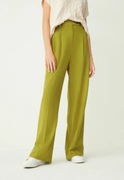 Next Damen Stoffhose - Green