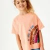 Next Kinder RAINBOW - T-Shirt Print - Rust Brown