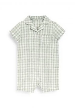 Next Kinder SINGLE - Jumpsuit - Mint Green Pyjama