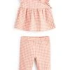 Next 2 PIECE - Stoffhose - Pink | Kinder