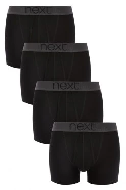 Next Herren 4 PACK - Panties - Black