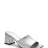 Next Damen FOREVER COMFORT - Pantolette Hoch - Silver