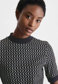 Next Damen SHORT SLEEVE MINI - Strickkleid - Multicoloured -Next Verkäufe 2022 99eab31ea82748cfaee85c81d640fa45