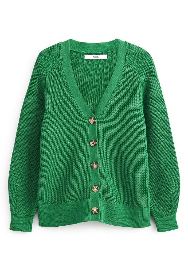 Next Damen Strickjacke - Green 4 Next Damen Strickjacke - Green – Bild 4