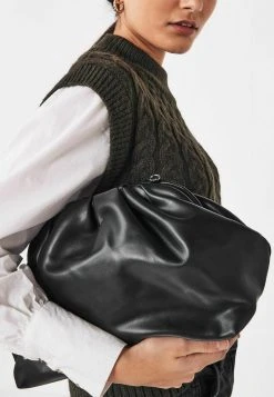 Next Damen VOLUME WITH STRAP - Handtasche - Black