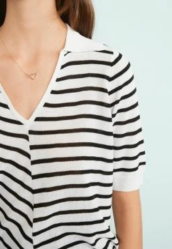 Next Damen Poloshirt - Navy Blue Stripe -Next Verkäufe 2022 9a7ae85723584829adc4025b317148c6