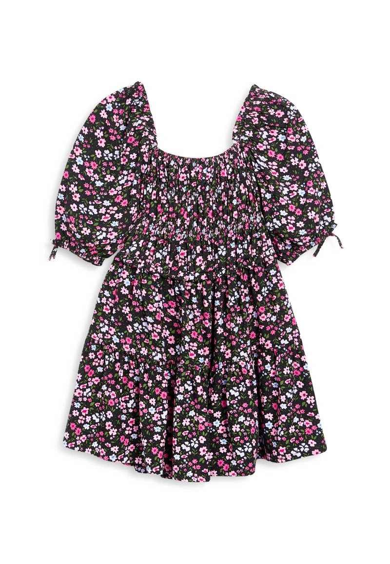 Next Kinder PRINTED SHIRRED - Freizeitkleid - Black Ditsy 4 Next Kinder PRINTED SHIRRED - Freizeitkleid - Black Ditsy – Bild 4