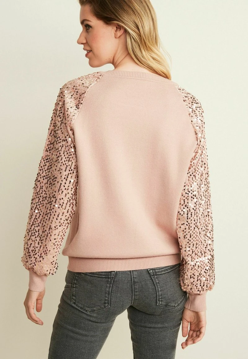 Next Damen SEQUIN - Strickpullover - Pink 2 Next Damen SEQUIN - Strickpullover - Pink – Bild 2