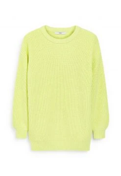 Next Damen STITCH DETAIL CREW NECK - Strickpullover - Lime Green Stripe -Next Verkäufe 2022 9b2a45a4355c40f79df22e73921a51f5