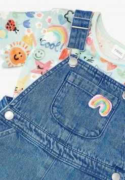 Next Kinder IM SET - Latzhose - Blue -Next Verkäufe 2022 9b812aa10b1b45719f21c32b942b5f65