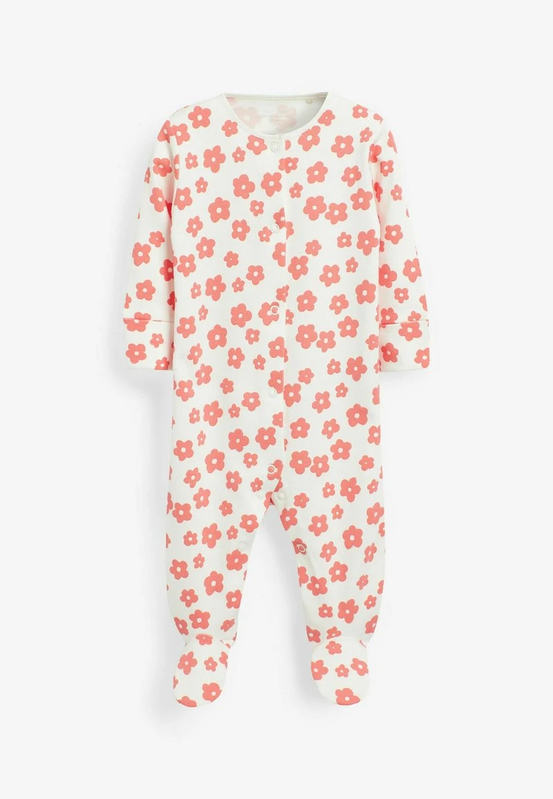 Next Kinder Strampler - Pink/green Floral Baby 7 Next Kinder Strampler - Pink/green Floral Baby – Bild 7