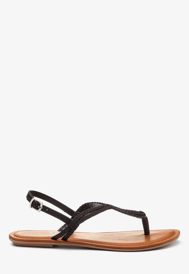 Next Damen ROSE GOLD REGULAR/WIDE FIT FOREVER COMFORT® DOUBLE PLAIT TOE TH - Zehentrenner - Black 5 Next Damen ROSE GOLD REGULAR/WIDE FIT FOREVER COMFORT® DOUBLE PLAIT TOE TH - Zehentrenner - Black – Bild 5