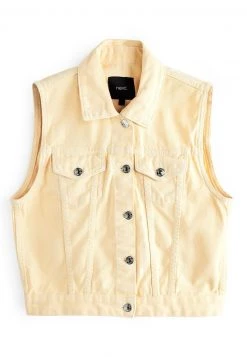 Next SLEEVELESS GILET - Weste - Lemon Yellow | Damen -Next Verkäufe 2022 9c7bd444cbd84bff9a0c79b7fcc64ebb