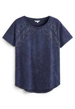 Next SHORT SLEEVE RAGLAN - T-Shirt Print - Navy Blue | Damen -Next Verkäufe 2022 9cac745dfbdc419188e573bd0d25881d