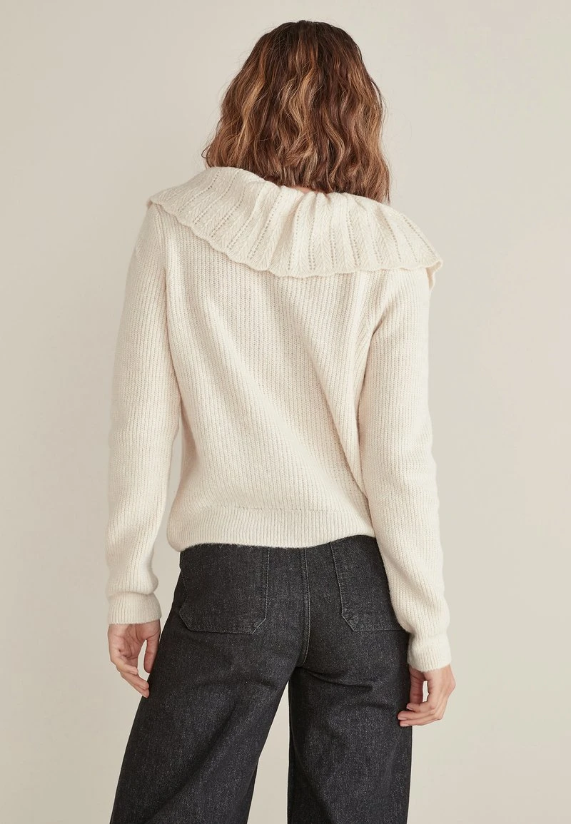 Next Damen Strickjacke - Off-white 3 Next Damen Strickjacke - Off-white – Bild 3