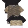 Next Kinder SHORT SLEEVE 3 PACK - T-Shirt Print - Tan
