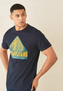 Next Herren 3 PACK - T-Shirt Print - Blue -Next Verkäufe 2022 9dbf3606d3dd4a7bb1186da3e536a9be