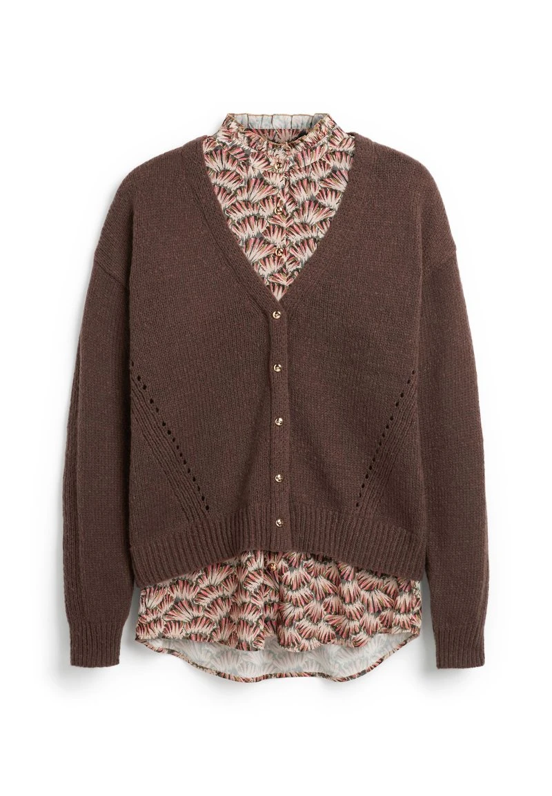 Next Damen Strickjacke - Brown 4 Next Damen Strickjacke - Brown – Bild 4