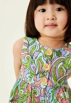 Next TEXTURED - Freizeitkleid - Pink Green Retro Swirl | Kinder -Next Verkäufe 2022 9dfd51202dec421aa83afef8050221b6