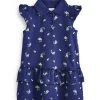 Next Kinder Blusenkleid - Navy Blue Floral