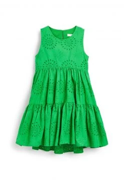 Next Kinder TIERED BRODERIE - Freizeitkleid - Green -Next Verkäufe 2022 9e3ec7fefc4f4e2a8d3bd37b405eb038