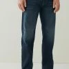 Next ULTIMATE COMFORT - Jeans Straight Leg - Mottled Royal Blue | Herren