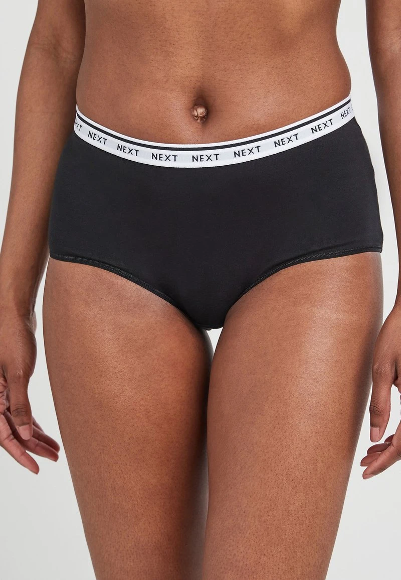 Next Damen 4 PACK - String - Black 1 Next Damen 4 PACK - String - Black