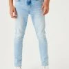 Next Kinder Jeans Slim Fit - Bleach Blue