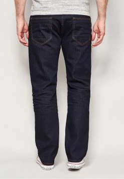 Next Herren With Stretch - Jeans Straight Leg - Blue