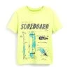 Next Kinder SHORT SLEEVE GRAPHIC (3-16YRS) - T-Shirt Print - Yellow Surfboard
