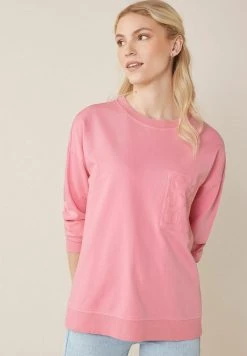 Next Damen STAR EMBOSSED - Sweatshirt - Pink