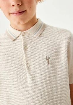 Next Kinder TEXTURED - Poloshirt - Ecru White -Next Verkäufe 2022 9fee3009b74648f4ba947083068e5f70