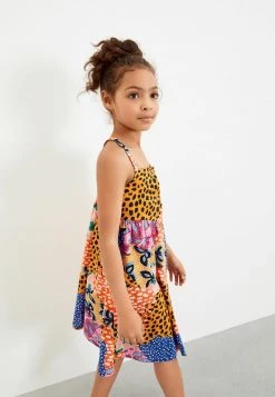 Next Kinder BUTTON - Freizeitkleid - Orange -Next Verkäufe 2022 9ff795aace6648d49c73bb6810523d1e