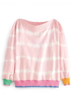 Next Damen TIE DYE - Strickpullover - Pink -Next Verkäufe 2022 a075bd950713416aacab5f3d3b9df6f6