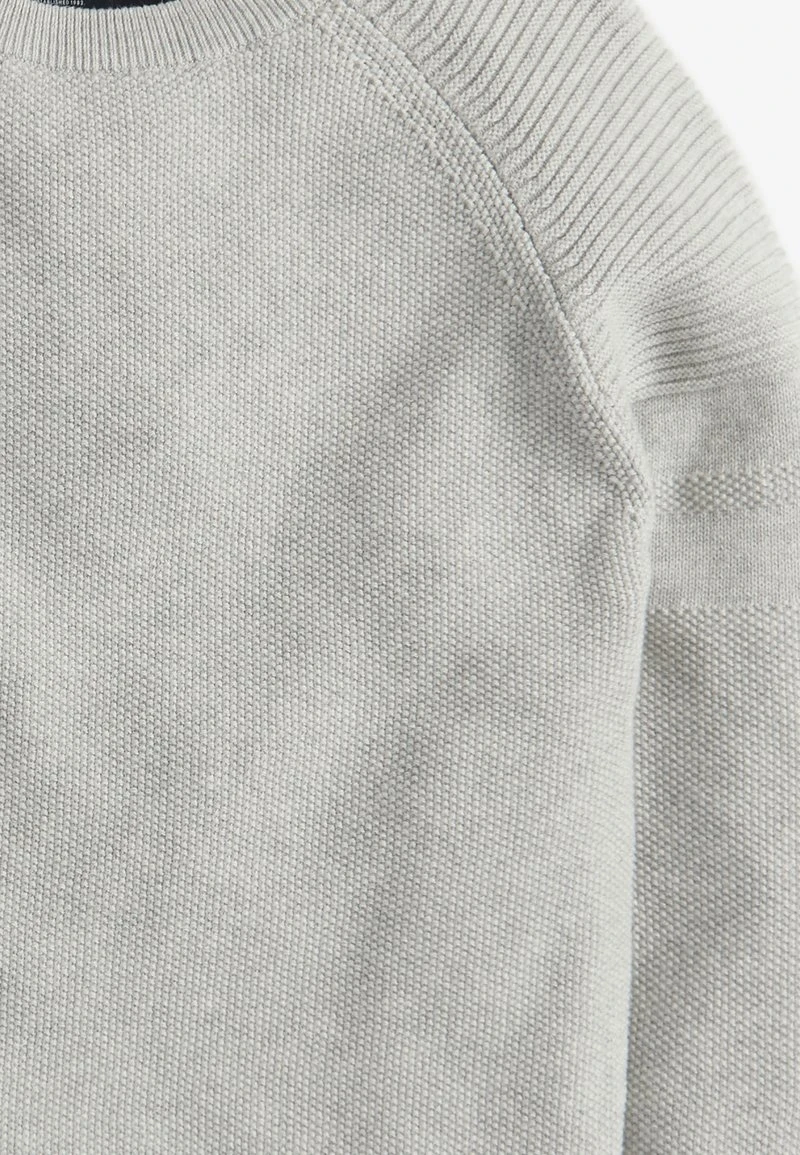 Next Strickpullover - Light Grey | Unisex 3 Next Strickpullover - Light Grey | Unisex – Bild 3