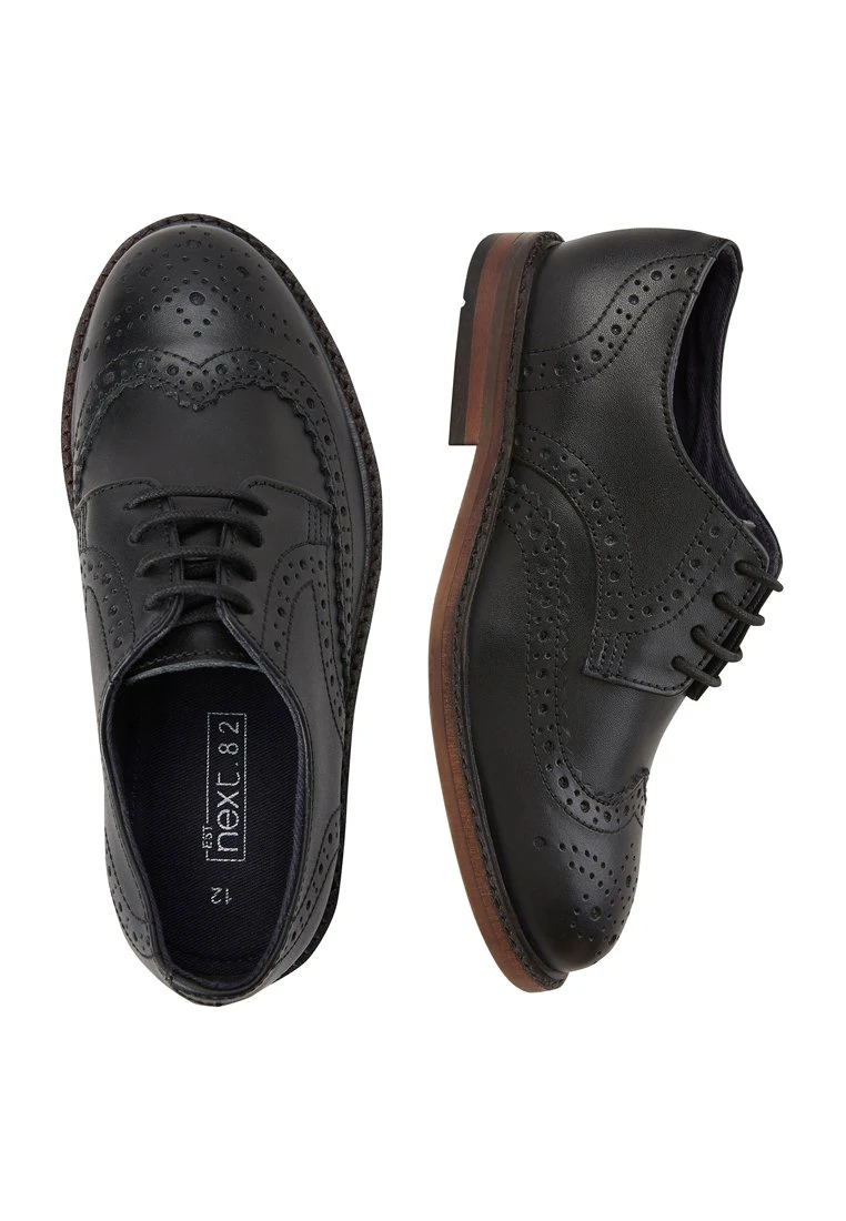 Next Kinder BROGUES - Schnürer - Black 2 Next Kinder BROGUES - Schnürer - Black – Bild 2