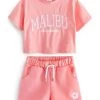 Next Kinder SET - Shorts - Pink Malibu